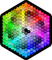 VisiBone Web Designer's Color Hexagon (Mouse Pad)